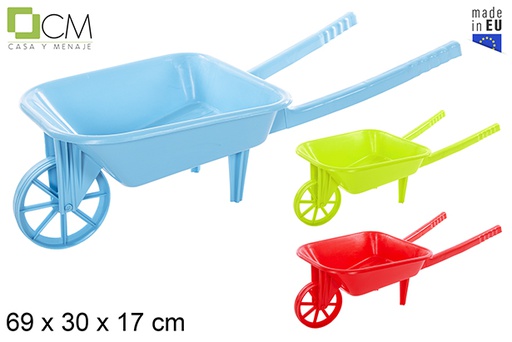 [102932] Large wheelbarrow in assorted colors