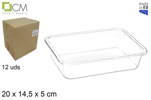 [103036] Bandeja plástica transparente nº1