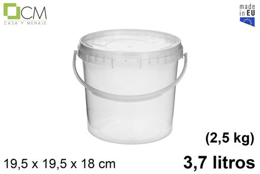 [103111] Multipurpose plastic container 3.700 ml (2,5 kg)