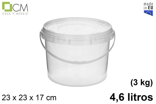[103112] Multipurpose plastic container 4.600 ml (3 kg)