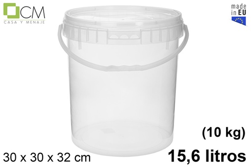 [103113] Contenitore multiuso in plastica quadrato 15.600 ml (10 kg)