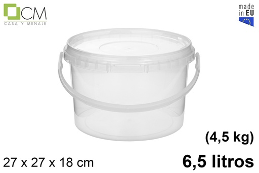 [103115] Multipurpose plastic container 6.500 ml (4,5 kg)