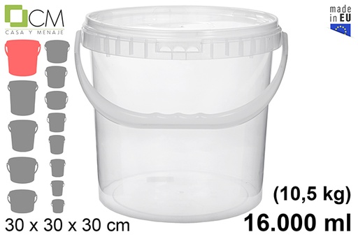 [103123] Contenitore multiuso in plastica 16.000 ml (10,5 kg)