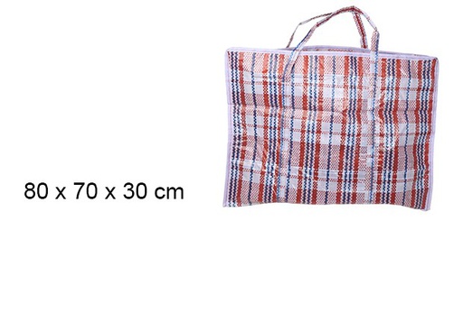 [104181] Raffia bag 80x70 cm 