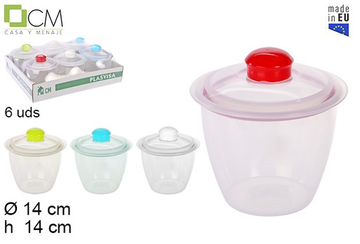 [104670] Airtight plastic candy box (candy / chocolates)